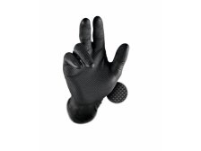 Rukavice jednorázové GRIPPAZ®246 velikost 9 černé