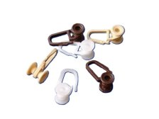 Kladka "U" č.28 bílá (balení 100 ks)