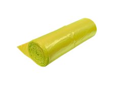 Pytle na odpad 70 x 110 cm 120 l žluté (balení 25 ks)