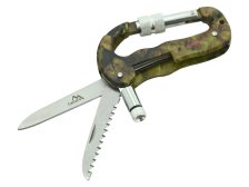 Nůž - karabina multifunkční 88 x 48 mm 3v1 KAMU