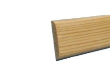 Lišta masivní jehličnatá 5 x 30 mm krycí 2400 mm