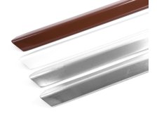 Roh ochranný k nalepení 1500 x 40/40 mm hliníkový bez povrchové úpravy (balení 5 ks)