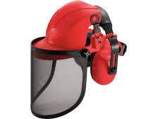Štít s chrániči sluchu Safetyco, ochranný, ocel, CE
