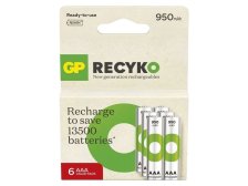 Baterie B2111V-GP nabíjecí ReCyko 950 AAA (HR03) 6PP