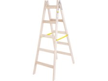 Štafle dřevěné 5 příček, 1,60 m, max. 150 kg Strend Pro