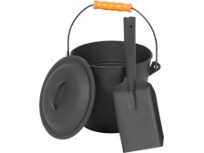 Vědro na popel s lopatkou 5,5 l, 21,5 x 19,5 cm, Strend Pro