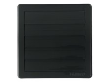 Mřížka větrací gravitační 200 x 200 mm GK/150 antracit