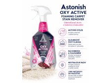 Odstraňovač skvrn z koberců a čalounění Oxy Active 750 ml ASTONISH